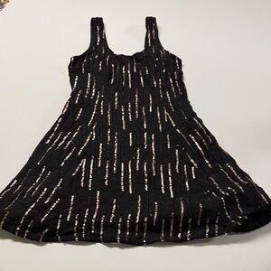 Hollister  Dress in Black with Gold Sequins